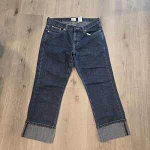 Calvin Klein Jeans Cuffed Crop Jeans Womens Size 6